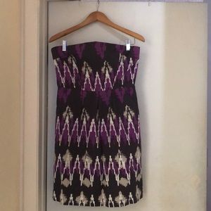 Banana Republic strapless mini dress